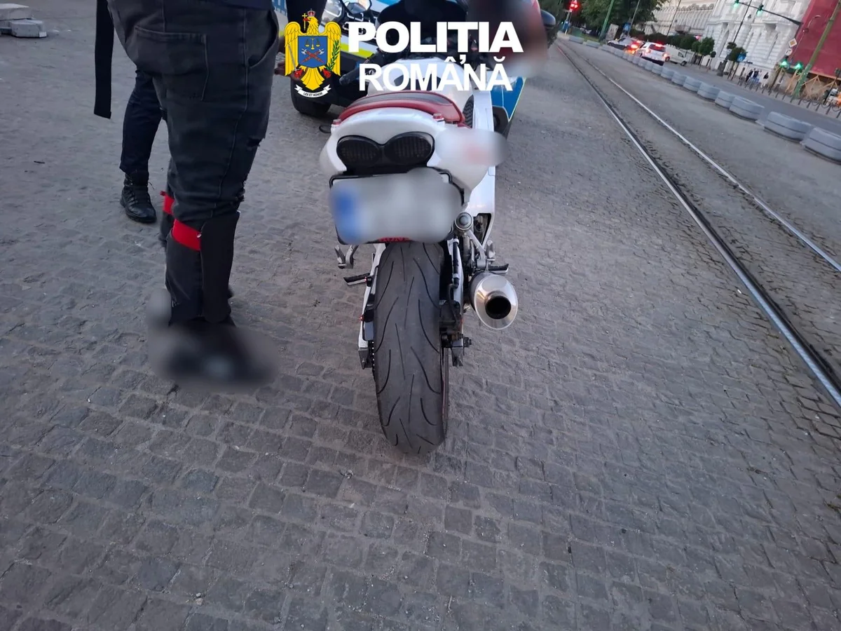 5 motocicliști sancționați la Arad 