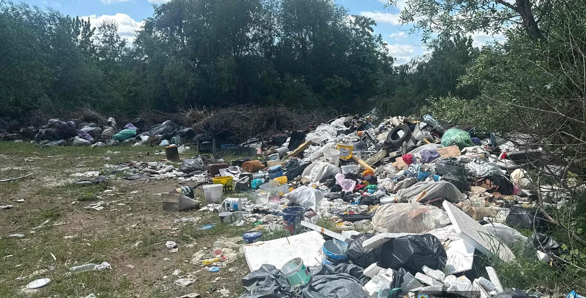 Groapa ilegală de 5.000 mp descoperită la Vladimirescu pe 13 mai