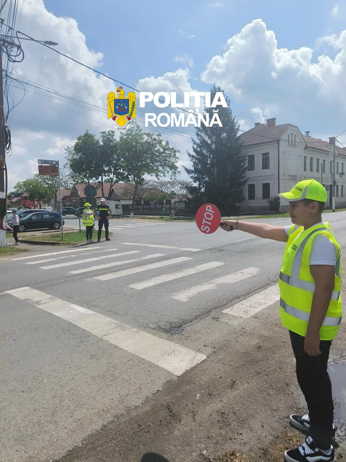 Curtici activează a 2-a patrulă școlară din județ