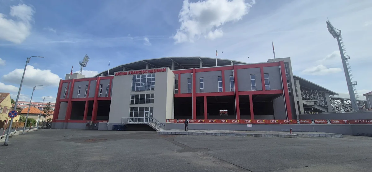 Corvinul Hunedoara joacă pe Arena Francisc Neuman în sezonul 2026-2027