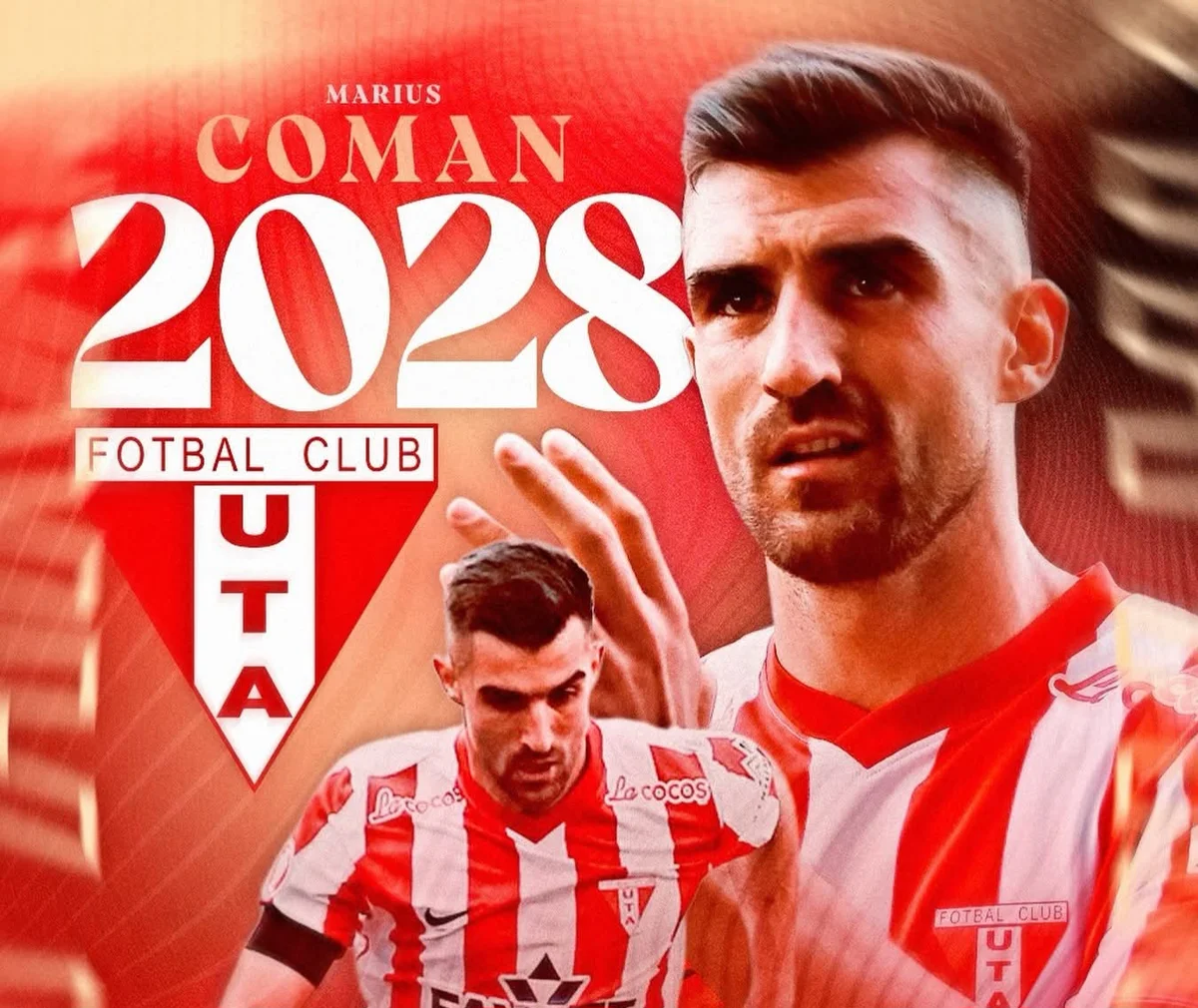 Marius Coman prelungește contractul cu UTA Arad până în 2028