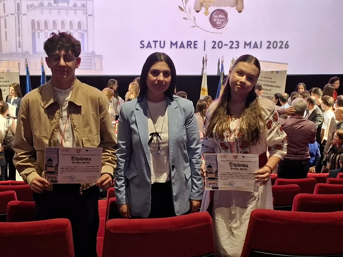 Elevi arădeni premiați la Olimpiada de Cultură și Spiritualitate Românească de la Satu Mare