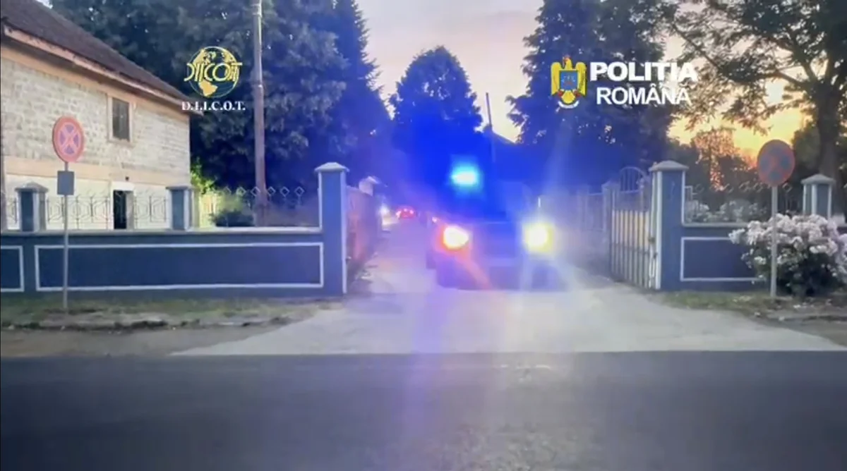 Percheziții în Arad: 16 mandate pentru trafic de droguri și trafic de minori
