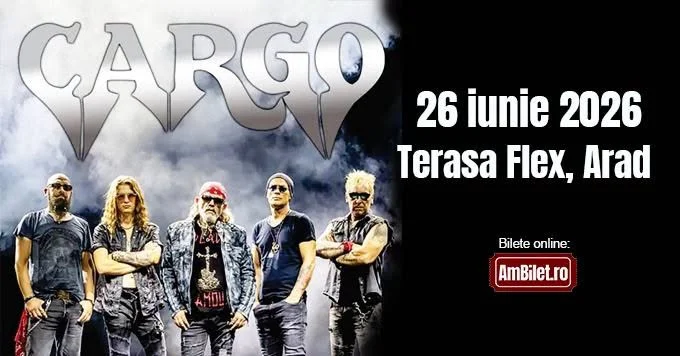 Cargo concertează la Arad pe 26 iunie, la 40 de ani de rock