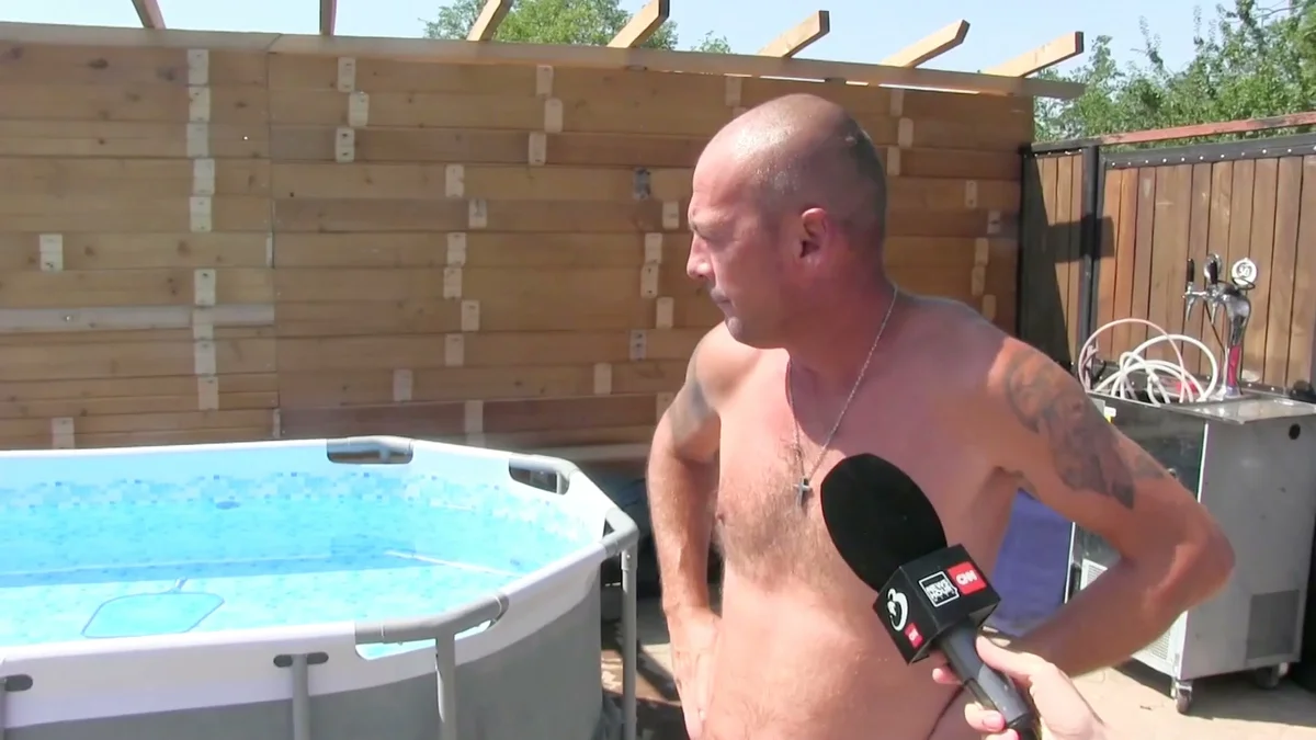 Căsuțele de pe Ștrandul Neptun Arad, refugiu în caniculă pentru sute de arădeni