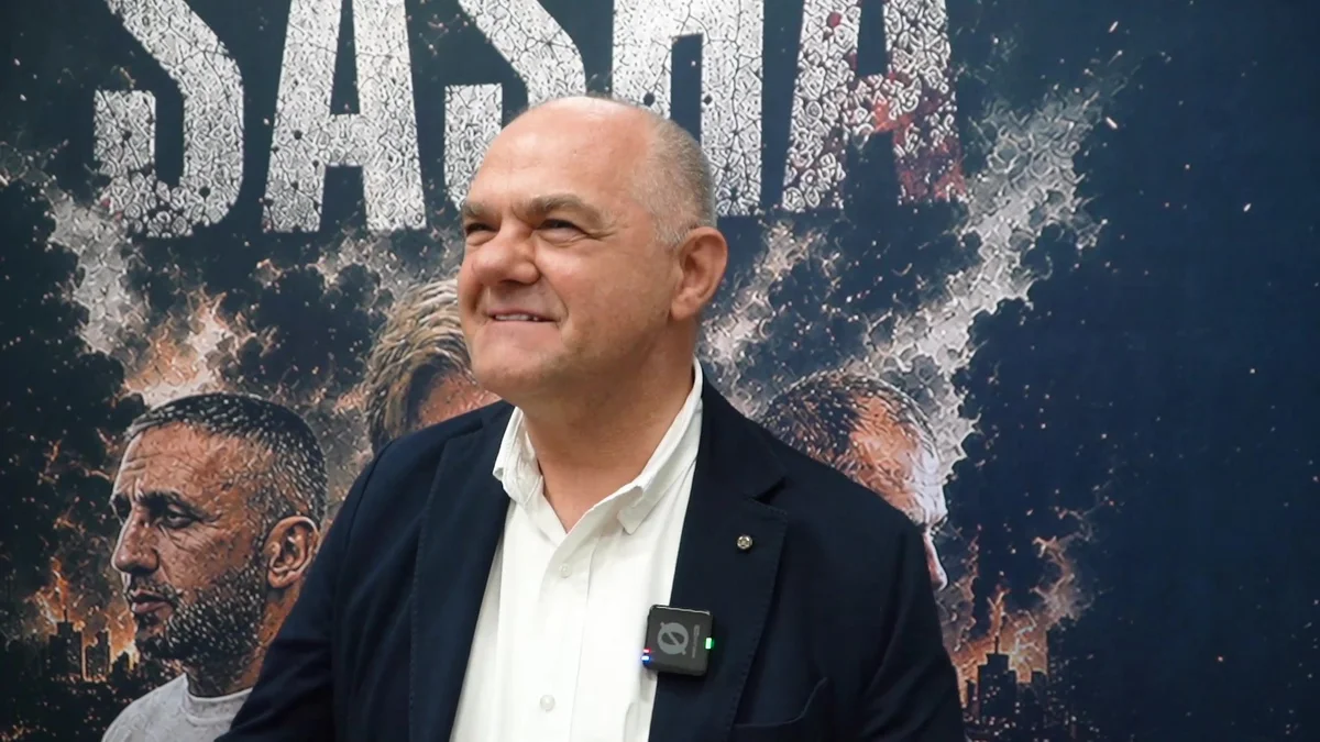 Dan Merișca a lansat la Arad al zecelea film, Sasha
