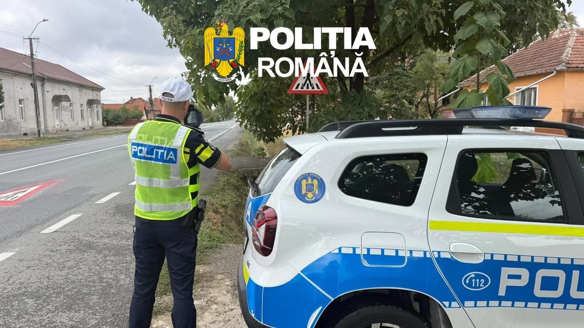 Poliția ARAD a sancționat 77 de șoferi în 24 de ore